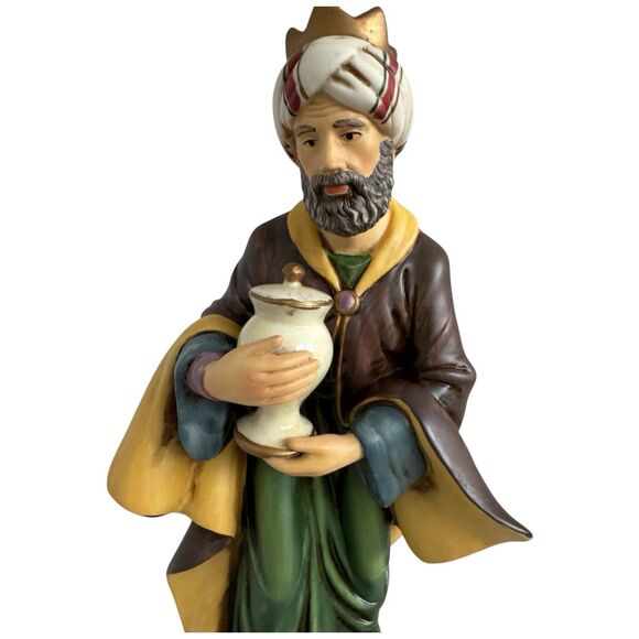 Vintage Wise Men Nativity Porcelain Replacement – O’Well Grandeur Noel Christmas - Picture 1 of 10